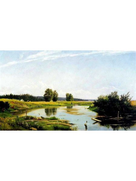 Иван Иванович Шишкин туманное утро 1897