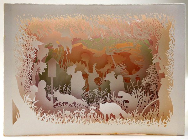 Многослойная композиция из бумаги