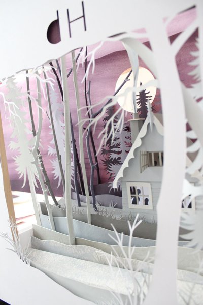 Хелен Масселвайт архитектура из бумаги