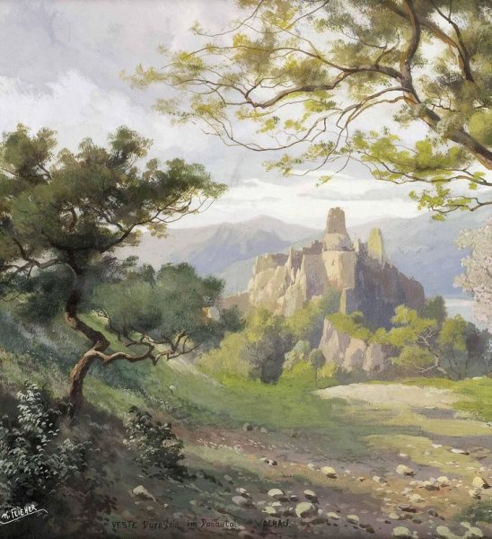 Австрийский художник Karl Flieher(1881-1958)