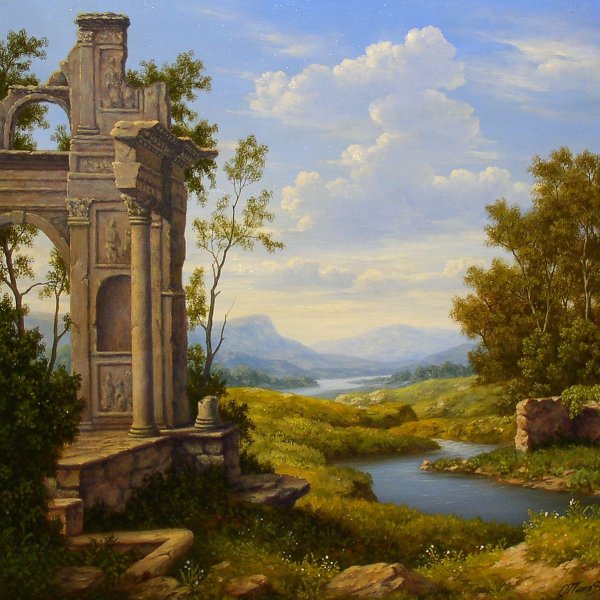 Пейзажная живопись Олега Потаса