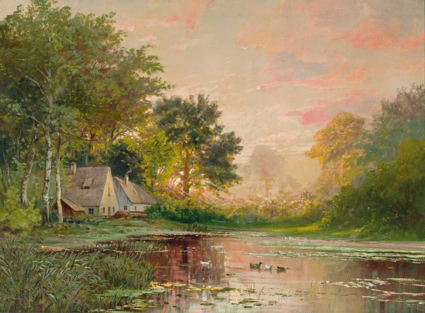 Берлет художник пейзажист