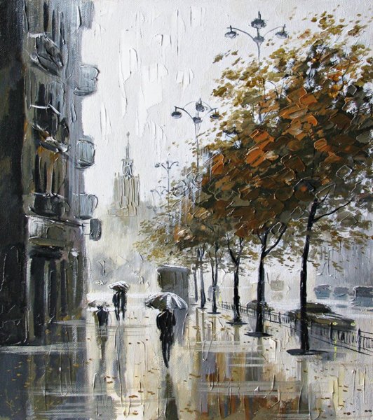 Художник Виктор Гредасов. Осень