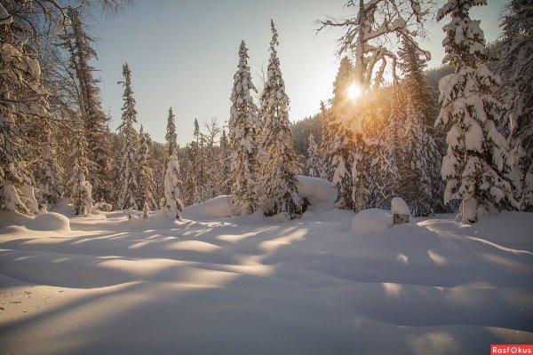 Сибирь зимой