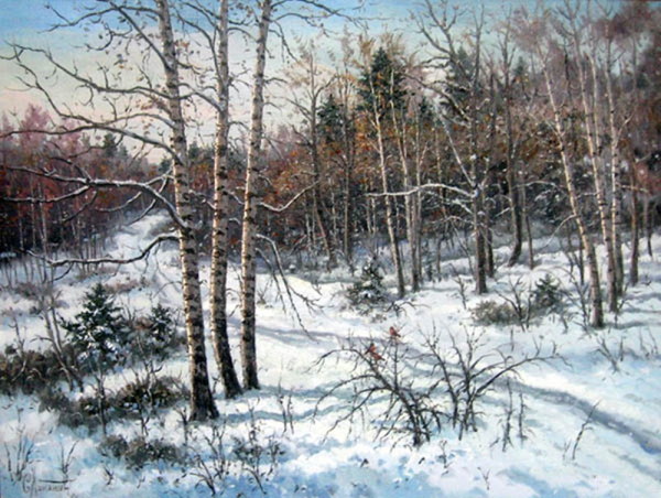 Зимние пейзажи Сергея Хананина