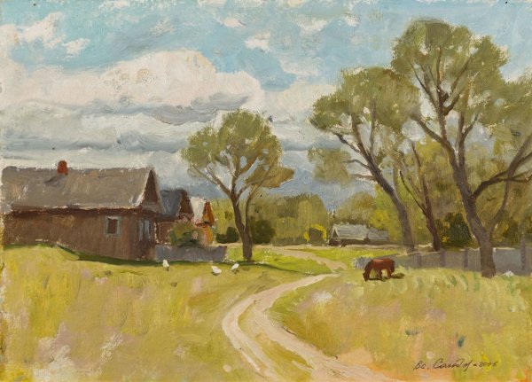 Николай Клод сельский пейзаж