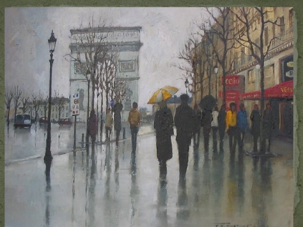 Стаффаж в пейзаже в живописи