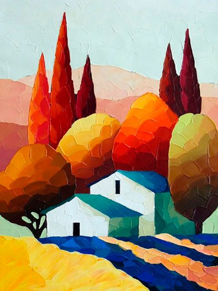 Декоративный пейзаж