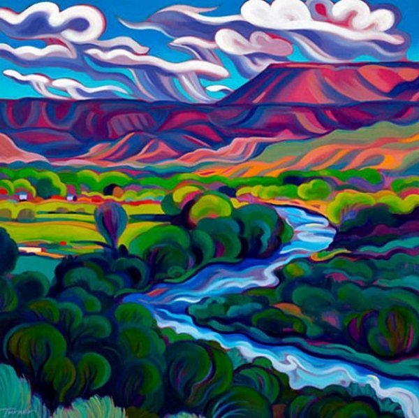 Jessica fields картины мастихином