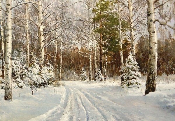 Экгорст Василий Ефимович 1831-1901 зимний