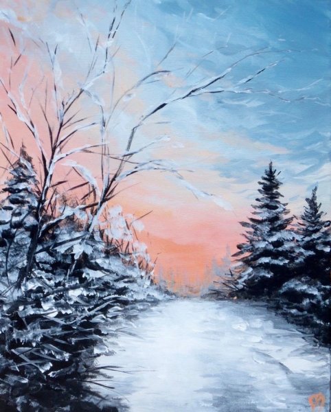 Алмазная мозаика диамонд Painting горы