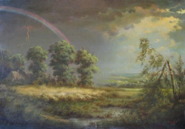 Алексей Саврасов «могила на Волге»