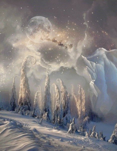 Инопланетный пейзаж арт