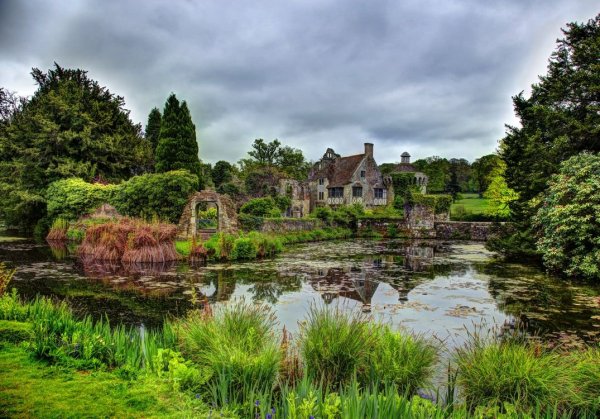 Замок Скотни Великобритания