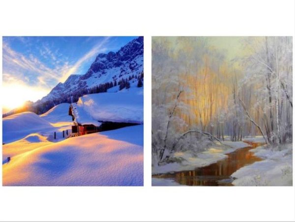 Игорь Сахаров зимний пейзаж