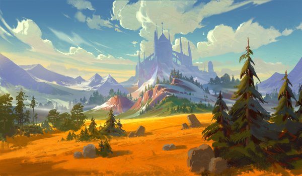 Рандомные пейзажи