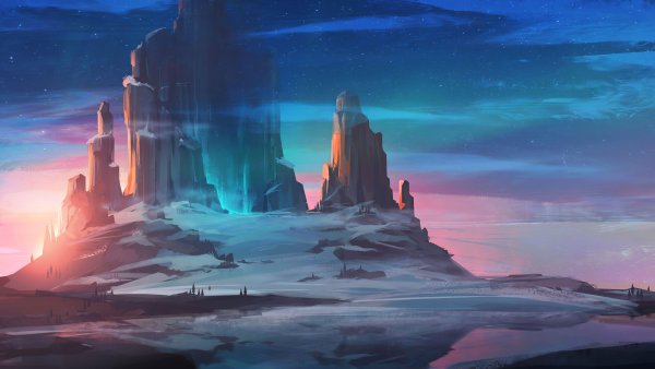 Digital Art пейзаж