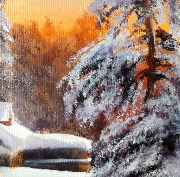 Зимние пейзажи Сахарова