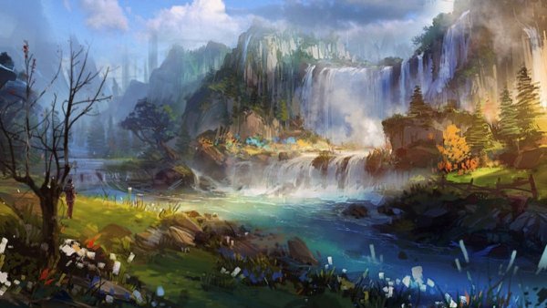 Фэнтези пейзажи