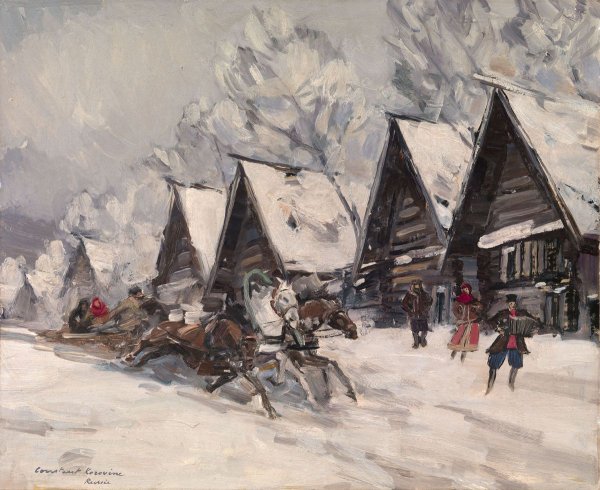 Константин Коровин. Зима, 1894
