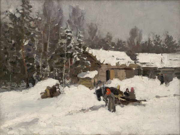 Коровин Константин Алексеевич зимние пейзажи
