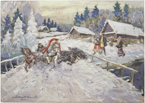 Константин Алексеевич Коровин деревня