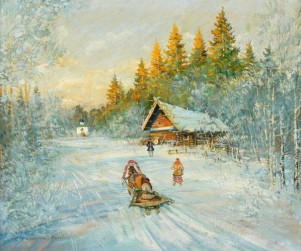 Константин Алексеевич Коровин деревня