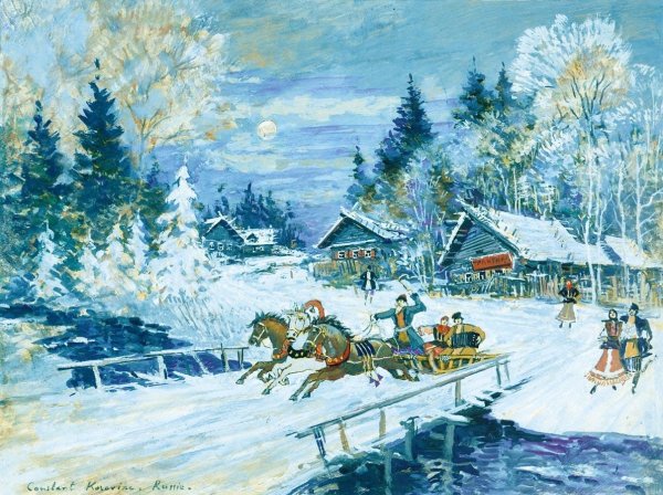 Коровин зима 1911