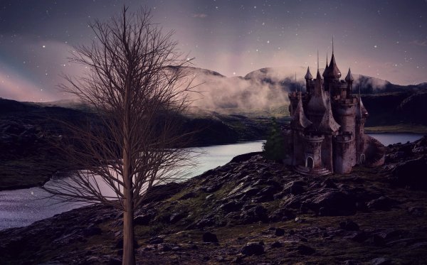 Красивые готические пейзажи