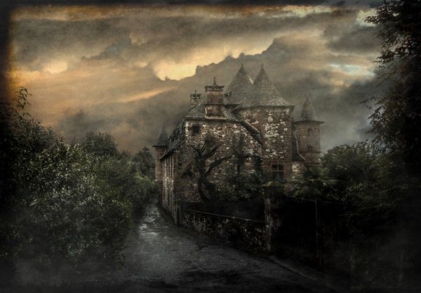 Мрачные готические пейзажи