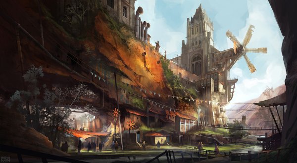 Стимпанк локации