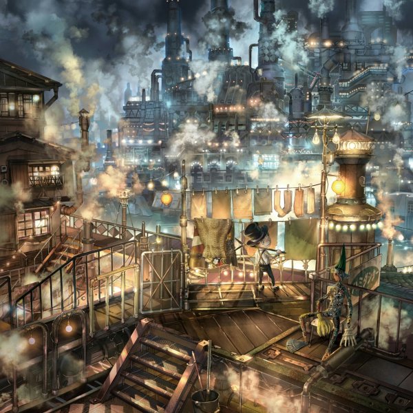 Стимпанк Лендскейп