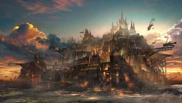 Города в стиле фэнтези