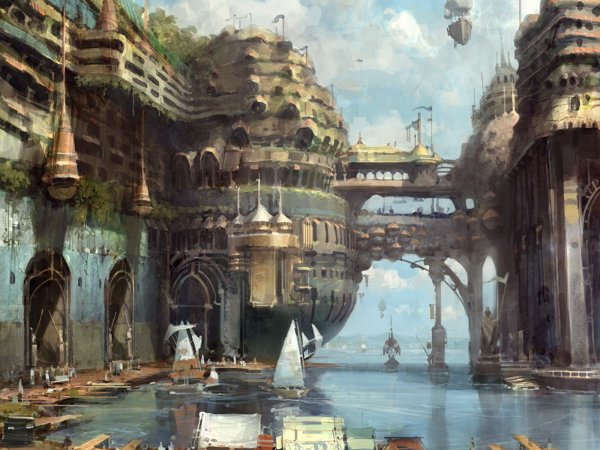 Замок Франваль затопленный