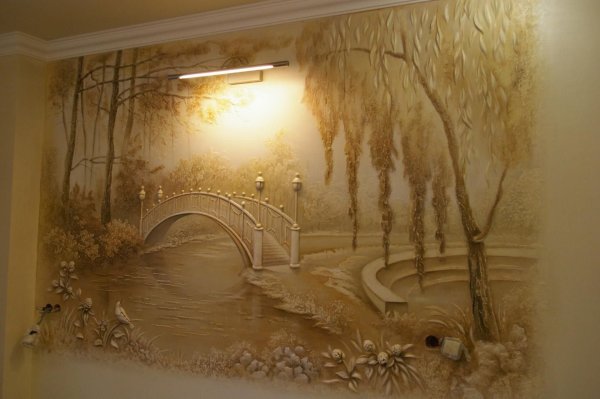 Роспись по штукатурке