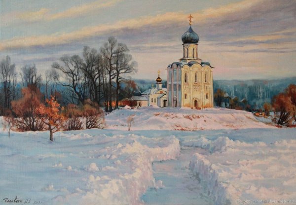 Храм Покрова Пресвятой Богородицы картины