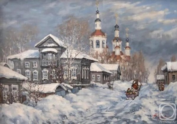 Художник Бороздин Вологодский Кремль