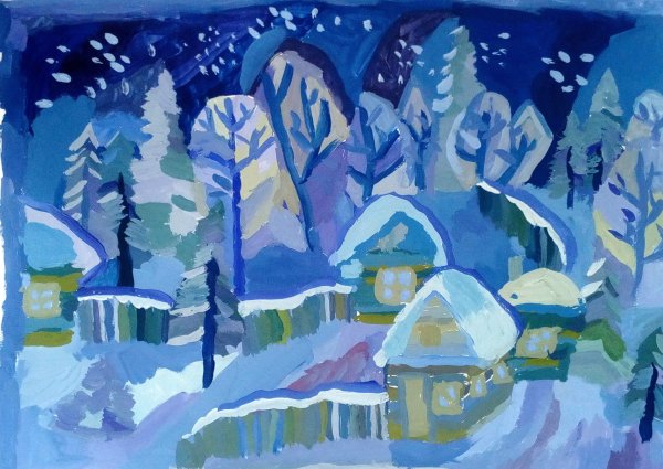 Матисс изостудия зима