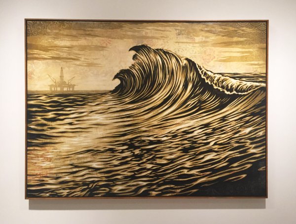 Пейзаж для граттажа