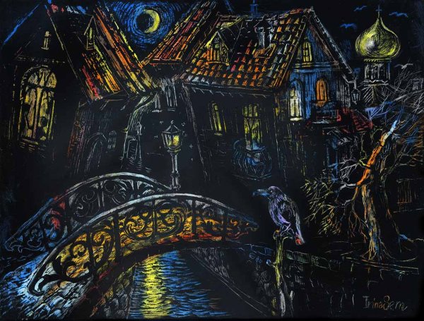 Эстебан Франсес граттаж