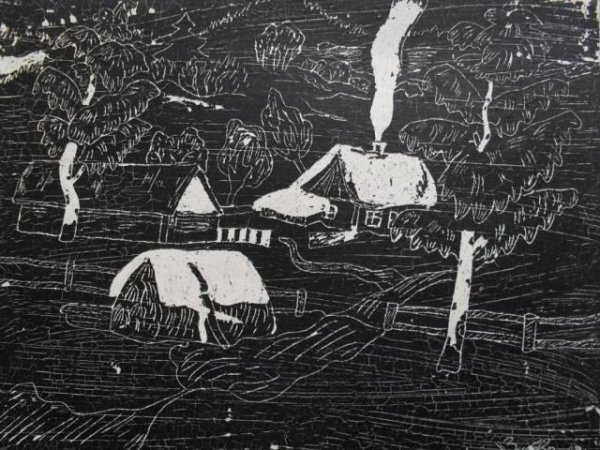 Процарапывание на бумаге