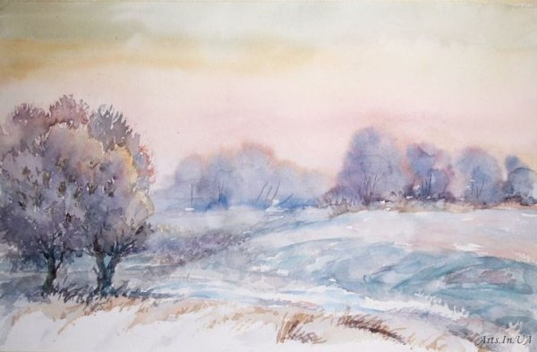 Художник: Венета Дочева зима