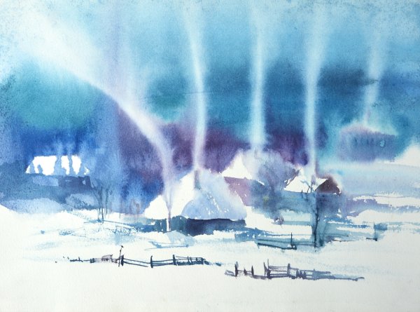 Китайский художник бай Хаоран