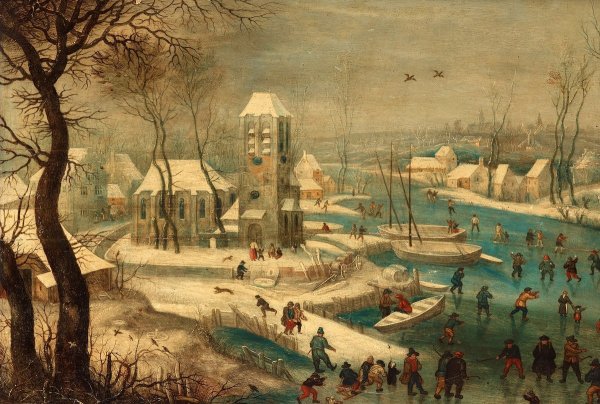 Хендрик Аверкамп Winter Landscape