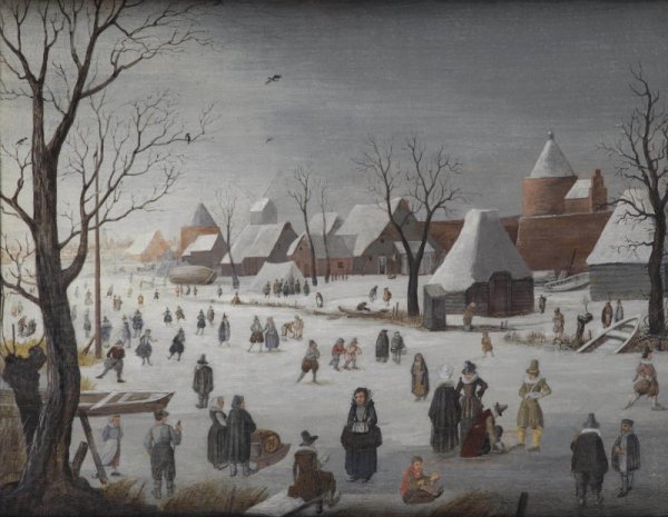 Хендрик Аверкамп (Hendrick Avercamp ) 1585- 1634.