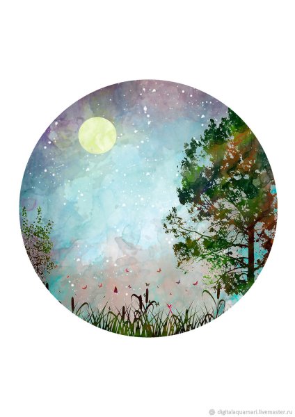 Круг в природе