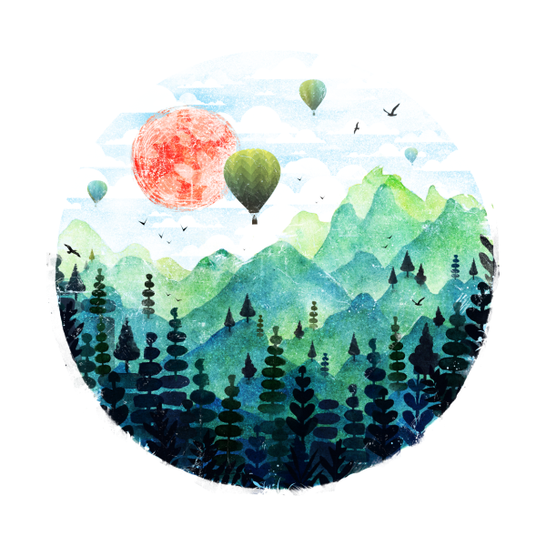 Круг в природе