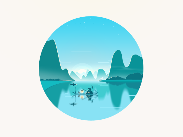 Боб Росс водяная мельница