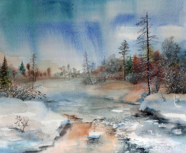 Акварели Chantal Jodin