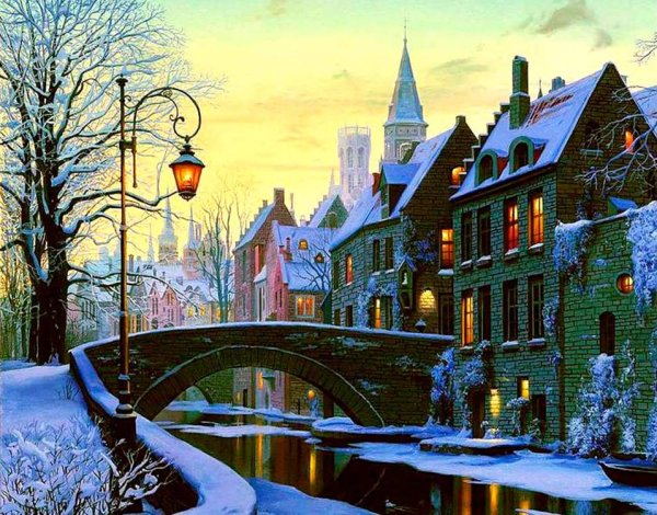 Марк Китли художник картины зима